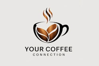 design coffee shop, bar or restaurant logo and branding