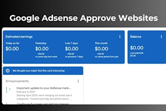 provide a wordpress website with adsense approval