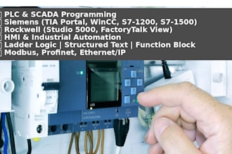do plc programming and scada design