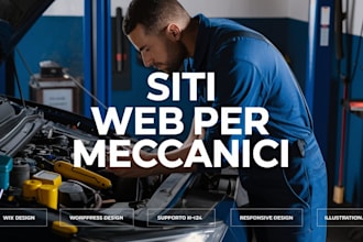 create a professional website for mechanics