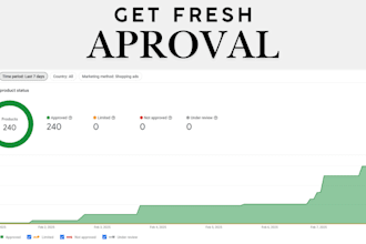 get your google merchant center fresh approval fast and guaranteed