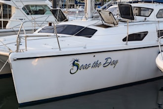 design custom boat name logo and vinyl lettering decals