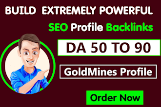 build high da manual profile contextual backlinks service for google ranking