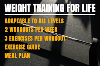 be your personal trainer and nutrition expert