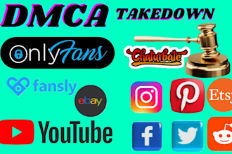 report and remove copyright infringing google,fb,reddit,tiktok,x,yt under dmca