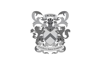 design vintage or family crest logo design