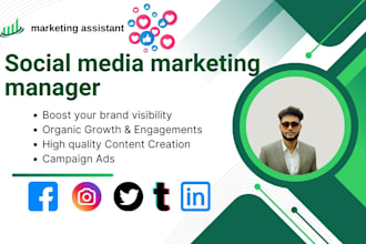 manage your social media accounts to boost your brands presence