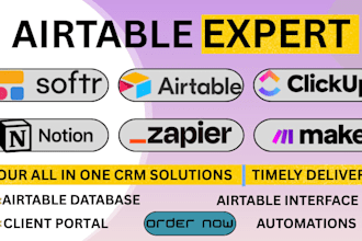 ai automation airtable automation airtable interface airtable CRM softr slack