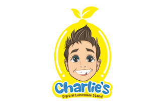 design lemonade powder business logo