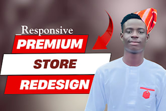 setup sellfy store website design shopify store redesign shopify store design