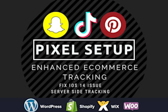 get snapchat meta tiktok google pixel conversion tracking
