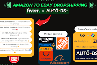 list amazon to ebay dropshipping top discounted products