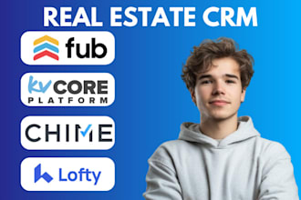 setup follow up boss lofty crm kvcore idx website idx mls rei reply liondesk