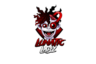 design awesome crazy face logo