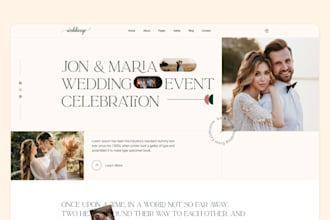 design a stunning wedding website, rsvp page