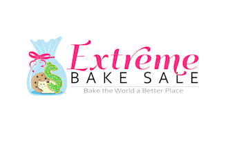 design awesome extreme bake sale logo