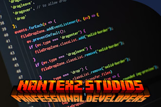 create custom plugins for your minecraft java or bedrock server