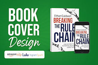 do book cover design, book cover, ebook and kindle cover