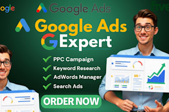 be your google ads expert for profitable PPC campaigns and search ads