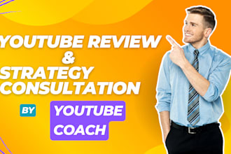 perform youtube review, strategy consultation and help growth