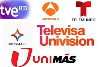 broadcast and promote your music video, commercial on all spanish TV networks