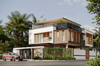 design house plan and render 3d images for you