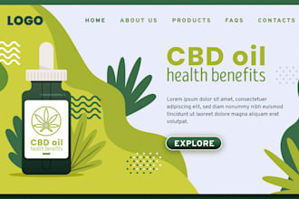 create cbd, hemp, medical, or cannabis ecommerce website
