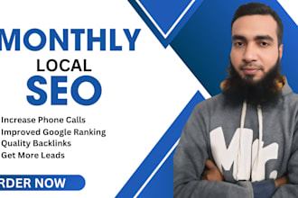 do monthly local seo service for google ranking