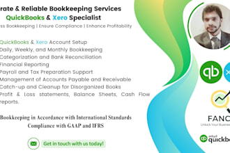 do bookkeeping quickbooks , intuit qbo online , xero