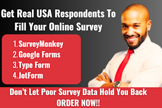 fill online survey google forms surveymonkey to over 1500 USA survey respondents