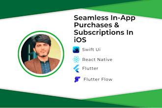 set up in app purchase and subscriptions for ios, android app using revenuecat