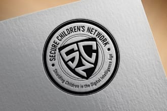 design circle stamp badge logo