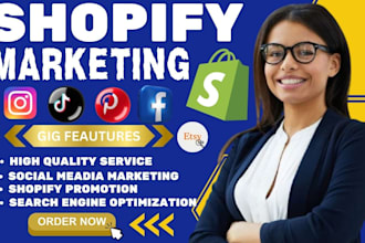 boost shopify sales etsy shopify store promotion  etsy ads etsy seo