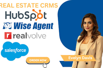 customize hubspot realvolve sales force wise agent crms