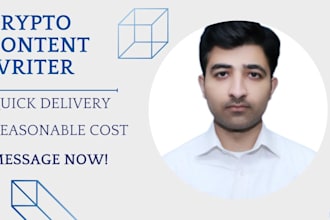write expert blockchain, nft, and crypto articles