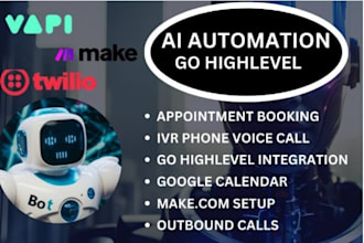 do ai voice agent, outbound call system, retail ai, ghl chabot, voice crm syst