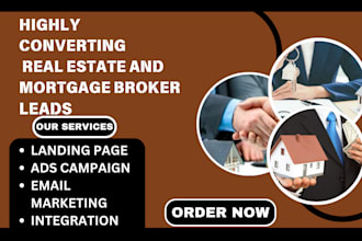 generate highly converting real estate and mortgage leads