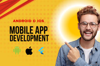 develop cross platform app development using flutter framework, flutter apps