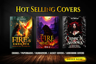 do pro book cover design ebook cover design audiobook acx and KDP cover