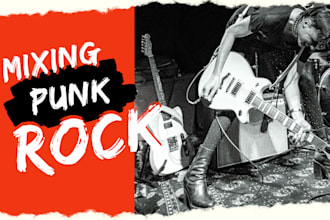 mix and master your punk rock song