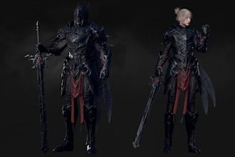 optimized 3d wolf character, creature arts, 3d rigging, pbr texture, 3d animate