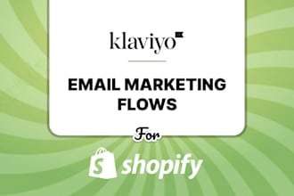 set up advanced klaviyo flow for shopify