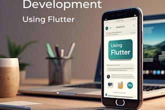 build cross platform hybrid mobile app using flutter