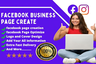 do facebook page create and setup, social media setup, fb fan page