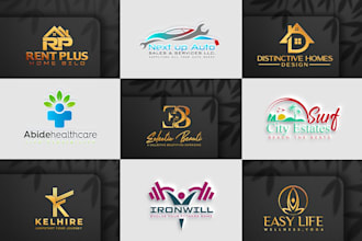 make minimalist creative luxury business logo design