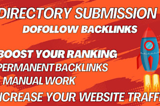 manually submit your website to high da directories for SEO boost