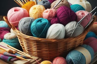 carefully  test a pattern for crocheting or knitting