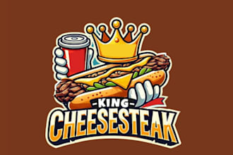 design modern grilled cheese logo for your business