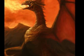 draw your dragon ilustration