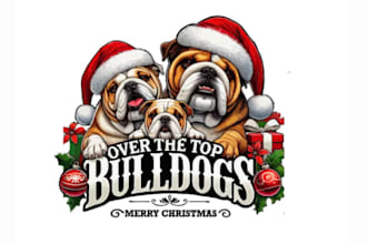 design cute dog, cartoon character and animal logo